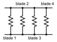 Figure 6: Parallel stiffness diagram