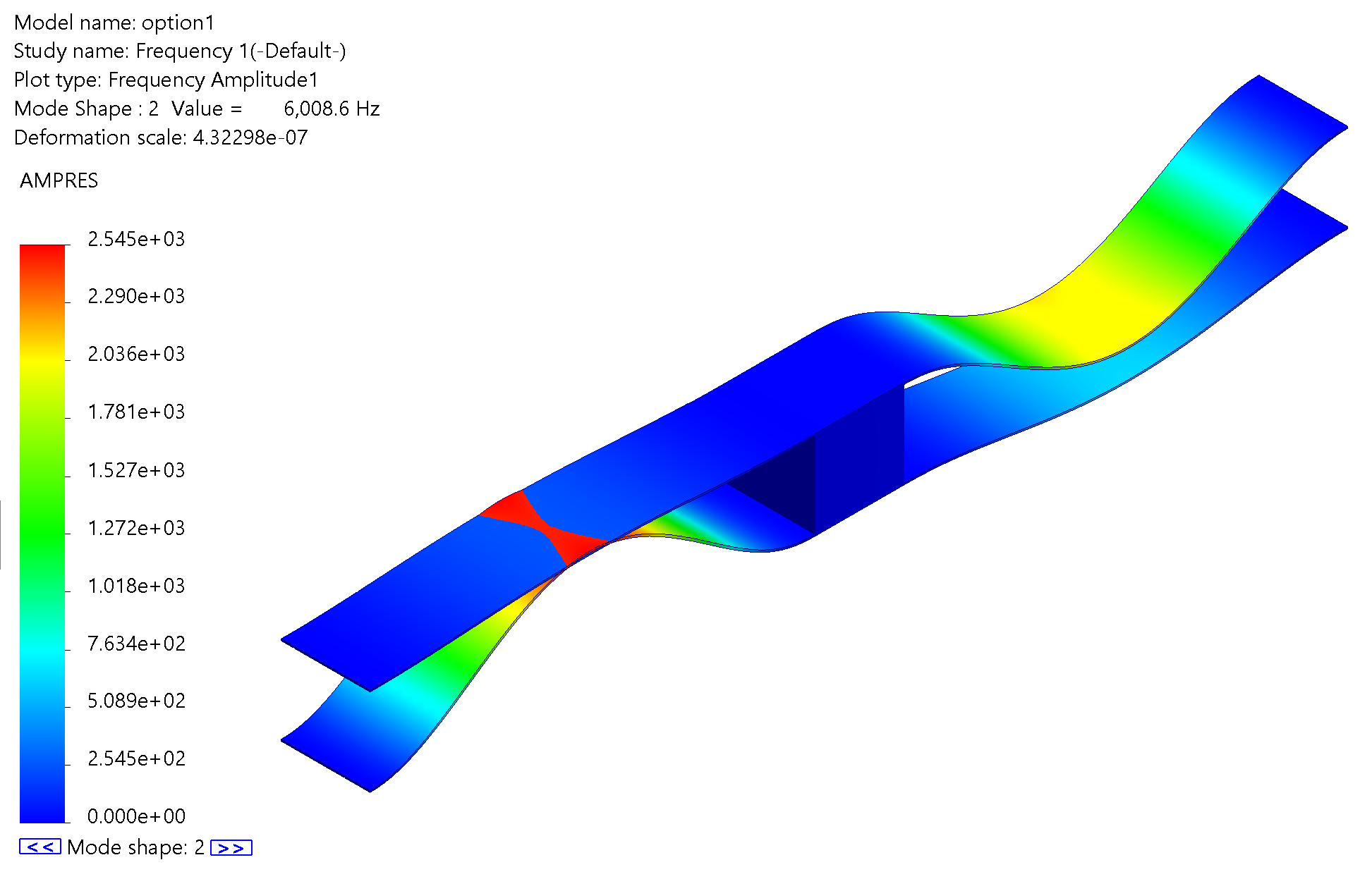 Figure 9: Mode Shape 2