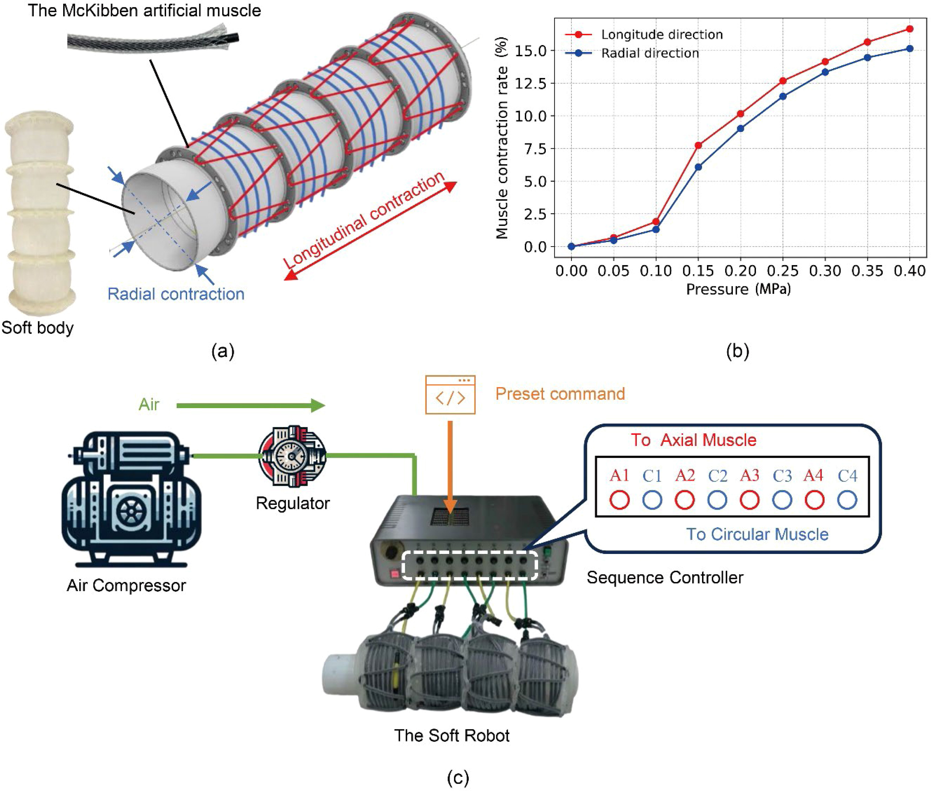 Figure 2: Pneumatically actuated worm